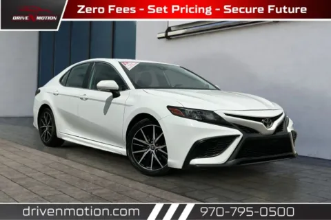 White 2023 Toyota Camry SE Sedan 4D for sale in Greeley, CO