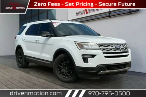 White 2018 Ford Explorer XLT Sport Utility 4D for sale in Greeley, CO