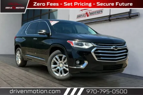 Black 2019 Chevrolet Traverse High Country Sport Utility 4D for sale in Greeley, CO