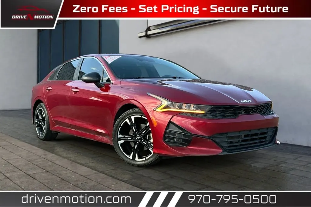 Red 2022 Kia K5 GT-Line Sedan 4D for sale in Greeley, CO