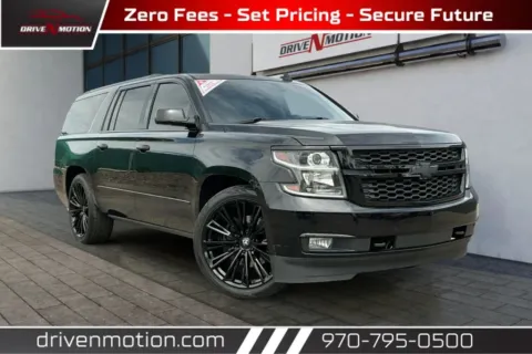 Black 2016 Chevrolet Suburban LTZ Sport Utility 4D for sale in Greeley, CO