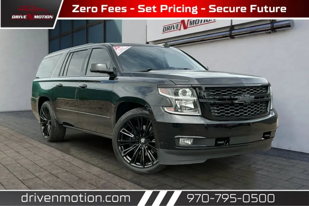Black 2016 Chevrolet Suburban LTZ Sport Utility 4D for sale in Greeley, CO