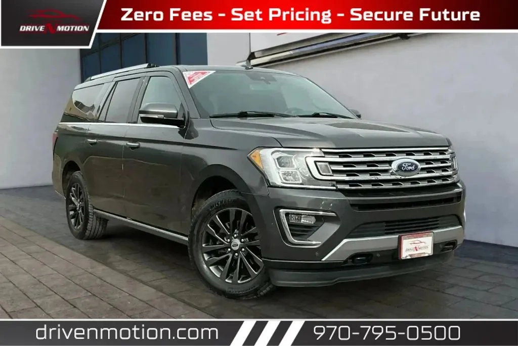 Gray 2019 Ford Expedition MAX Limited Sport Utility 4D for sale in Greeley, CO