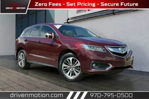 Red 2017 Acura RDX Sport Utility 4D for sale in Greeley, CO