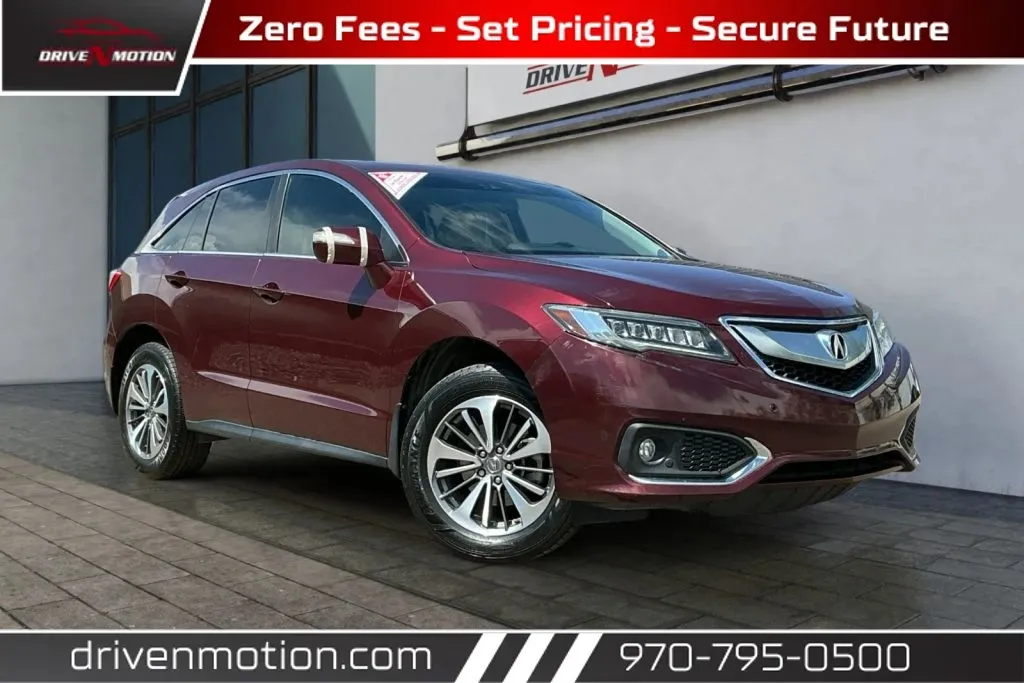 Red 2017 Acura RDX Sport Utility 4D for sale in Greeley, CO