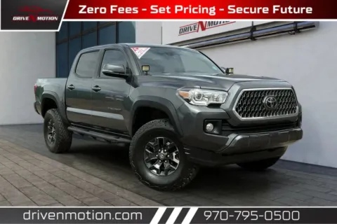 Gray 2019 Toyota Tacoma Double Cab TRD Off-Road Pickup 4D 5 ft for sale in Greeley, CO