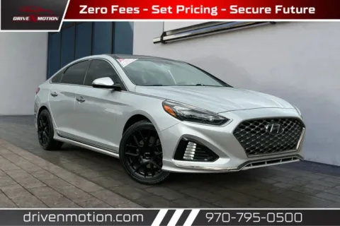 Silver 2019 Hyundai Sonata Limited 2.0T Sedan 4D for sale in Greeley, CO