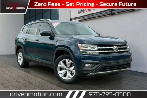 Blue 2019 Volkswagen Atlas SE Sport Utility 4D for sale in Greeley, CO