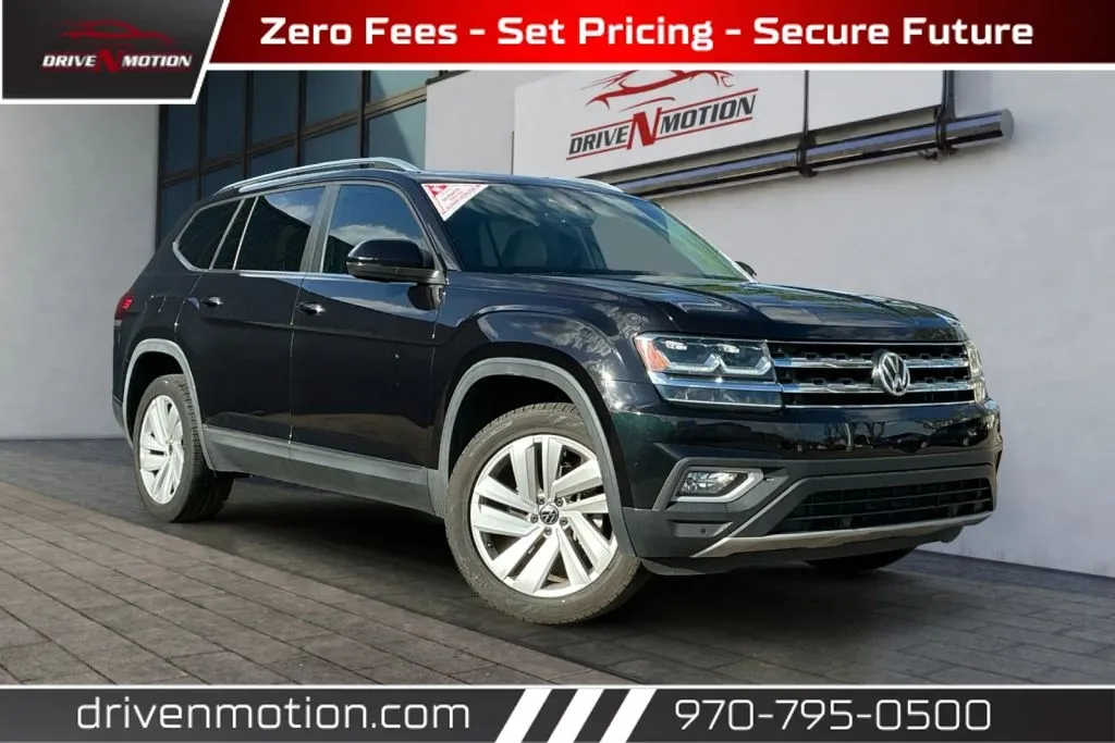 Black 2020 Volkswagen Atlas SEL Sport Utility 4D for sale in Greeley, CO