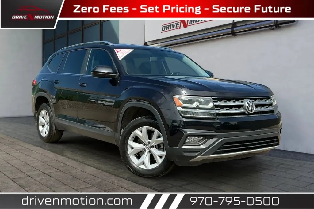 Black 2018 Volkswagen Atlas SE Sport Utility 4D for sale in Greeley, CO