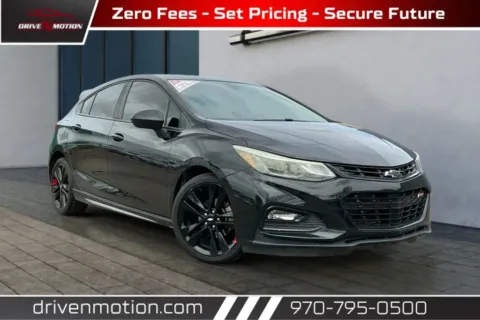 Black 2018 Chevrolet Cruze LT Hatchback 4D for sale in Greeley, CO