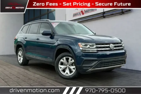 Blue 2019 Volkswagen Atlas S 4Motion Sport Utility 4D for sale in Greeley, CO
