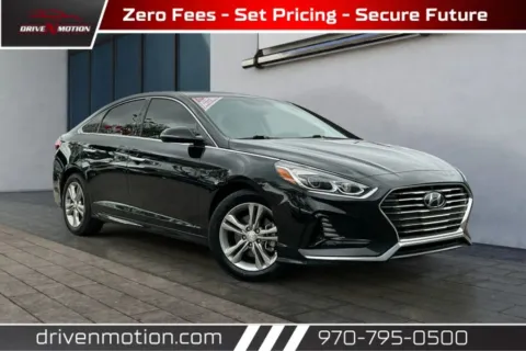 Black 2018 Hyundai Sonata Limited Sedan 4D for sale in Greeley, CO