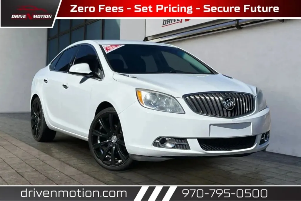 White 2016 Buick Verano Leather Group Sedan 4D for sale in Greeley, CO