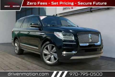 Black 2018 Lincoln Navigator Reserve Sport Utility 4D for sale in Greeley, CO