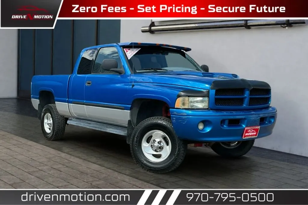 Blue 2001 Dodge Ram 1500 Quad Cab Short Bed for sale in Greeley, CO