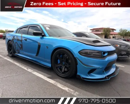 Blue 2019 Dodge Charger SRT Hellcat Sedan 4D for sale in Greeley, CO