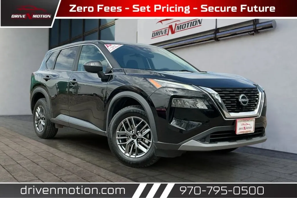 Black 2023 Nissan Rogue S (2023.5) Sport Utility 4D for sale in Greeley, CO