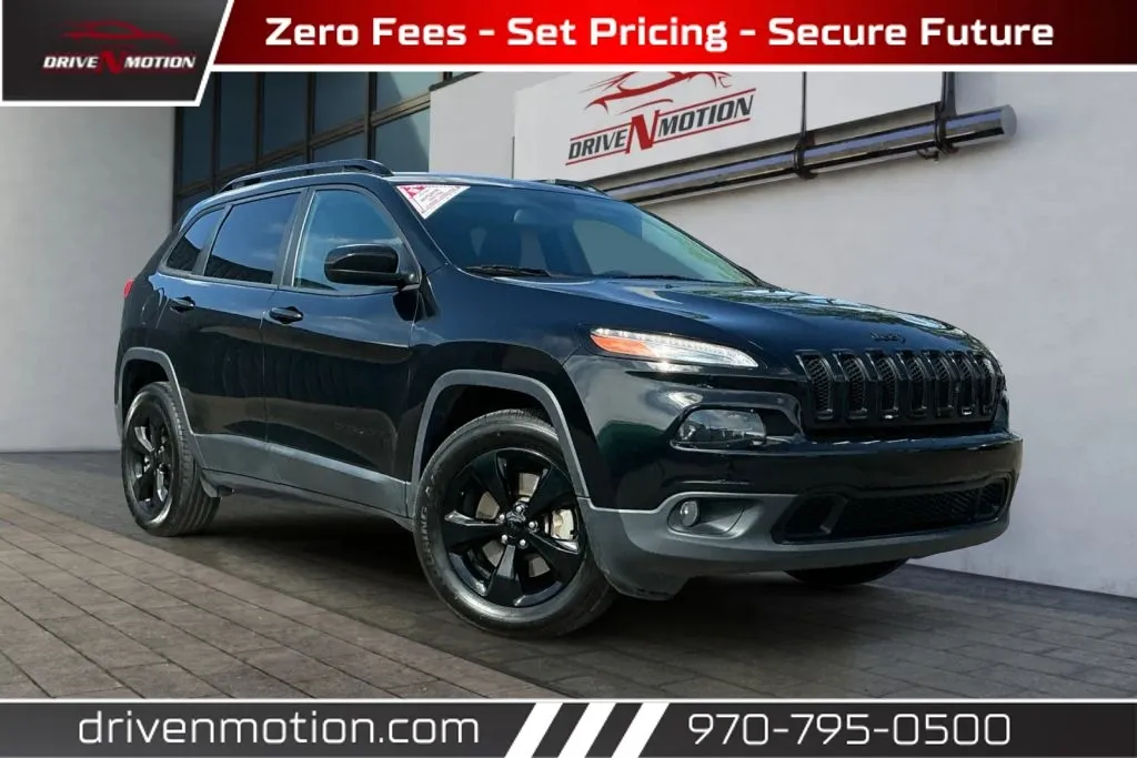 Black 2018 Jeep Cherokee Latitude Sport Utility 4D for sale in Greeley, CO