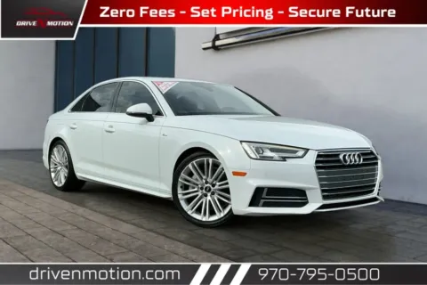 White 2017 Audi A4 Premium Plus Sedan 4D for sale in Greeley, CO