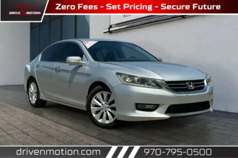 Silver 2013 Honda Accord EX-L Sedan 4D for sale in Greeley, CO