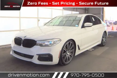 White 2019 BMW 5 Series 540i xDrive Sedan 4D for sale in Greeley, CO