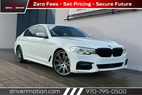 White 2019 BMW 5 Series 540i xDrive Sedan 4D for sale in Greeley, CO