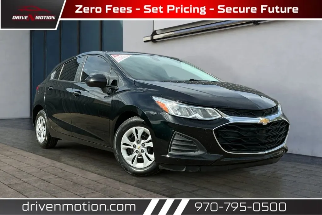 Black 2019 Chevrolet Cruze LS Hatchback 4D for sale in Greeley, CO