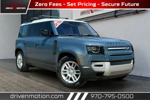Blue 2021 Land Rover Defender 110 S Sport Utility 4D for sale in Greeley, CO