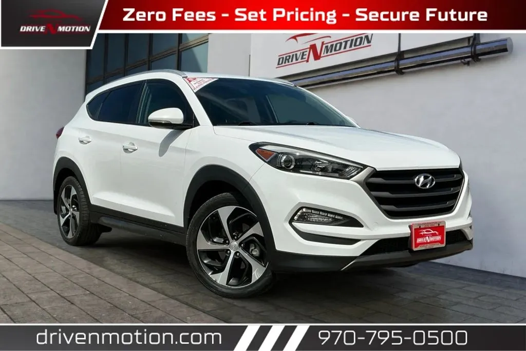 White 2016 Hyundai Tucson Sport SUV 4D for sale in Greeley, CO