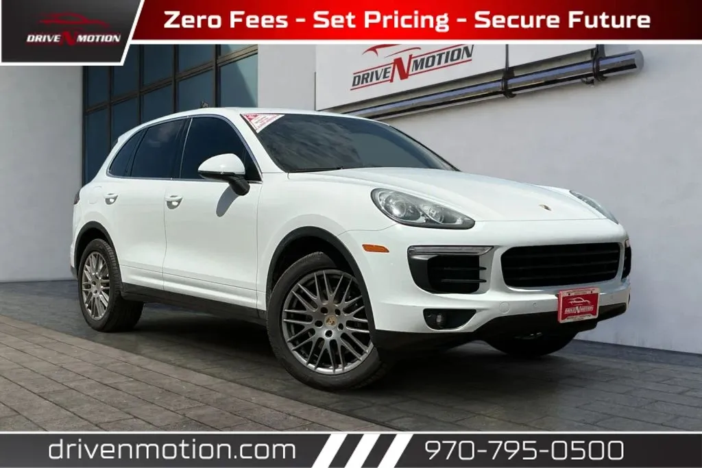 White 2016 Porsche Cayenne Sport Utility 4D for sale in Greeley, CO
