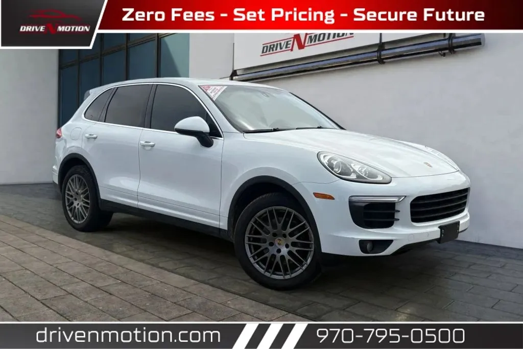 White 2016 Porsche Cayenne Sport Utility 4D for sale in Greeley, CO
