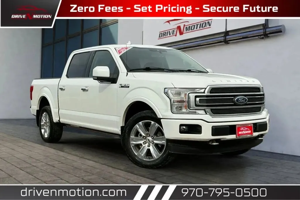 White 2020 Ford F-150 SuperCrew Cab Limited Pickup 4D 5 1/2 ft for sale in Greeley, CO
