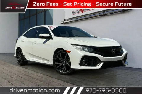 White 2018 Honda Civic Sport Hatchback 4D for sale in Greeley, CO