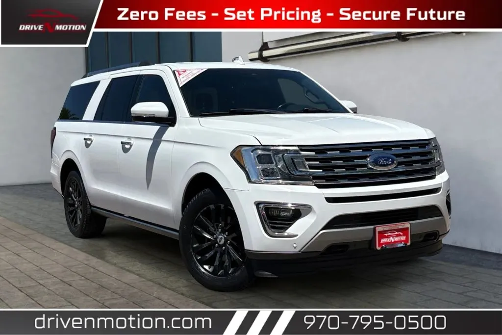White 2020 Ford Expedition MAX Limited Sport Utility 4D for sale in Greeley, CO