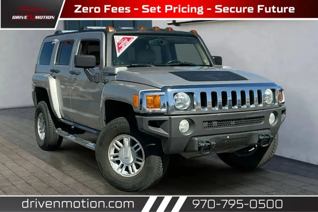 Silver 2007 HUMMER H3 Sport Utility 4D for sale in Greeley, CO