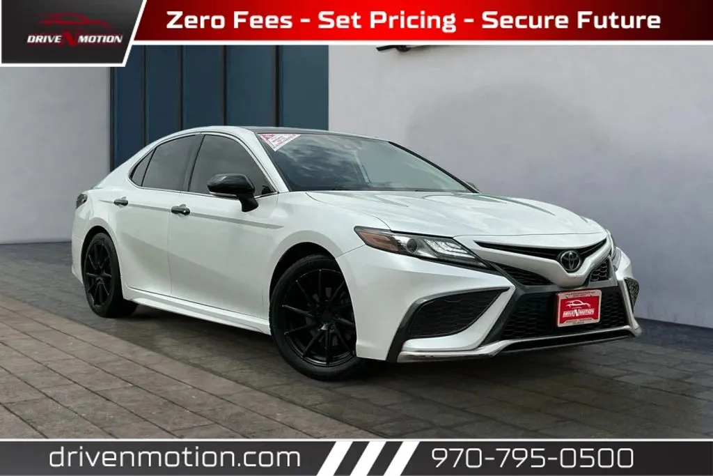 White 2022 Toyota Camry XSE Sedan 4D for sale in Greeley, CO
