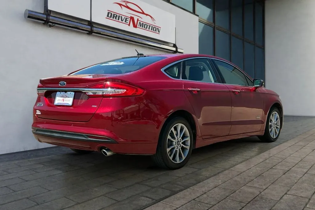 Another view of 2018 Ford Fusion Energi Plug-In Hybrid SE Luxury Sedan 4D for sale in Greeley, CO at Drive N-Motion Greeley