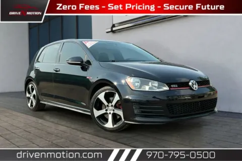 Black 2017 Volkswagen Golf GTI S Hatchback Sedan 4D for sale in Greeley, CO