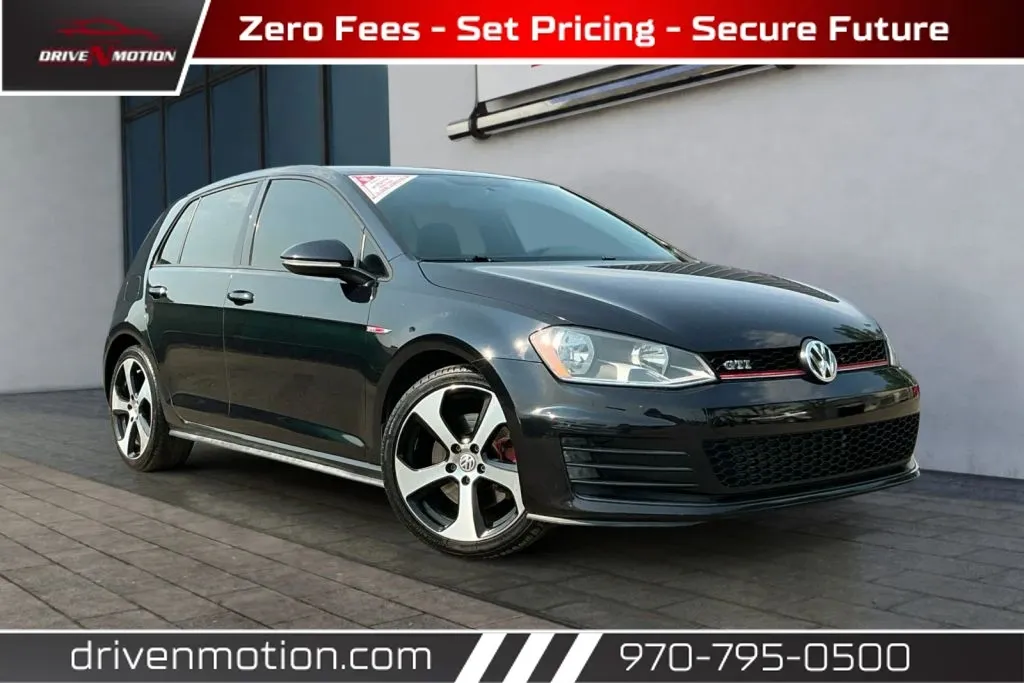 Black 2017 Volkswagen Golf GTI S Hatchback Sedan 4D for sale in Greeley, CO