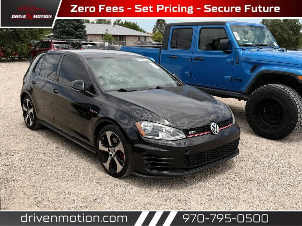 Black 2017 Volkswagen Golf GTI S Hatchback Sedan 4D for sale in Greeley, CO