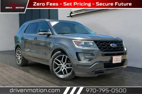 Gray 2017 Ford Explorer Sport SUV 4D for sale in Greeley, CO