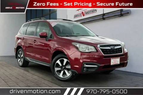 Red 2017 Subaru Forester 2.5i Premium Sport Utility 4D for sale in Greeley, CO