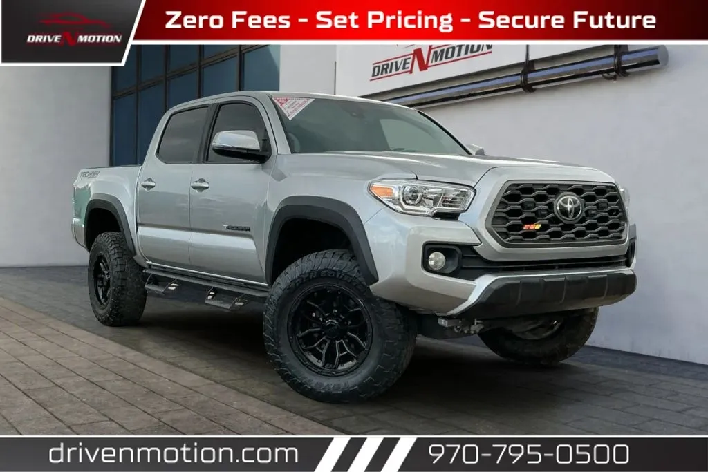 Gray 2020 Toyota Tacoma Double Cab TRD Off-Road Pickup 4D 5 ft for sale in Greeley, CO