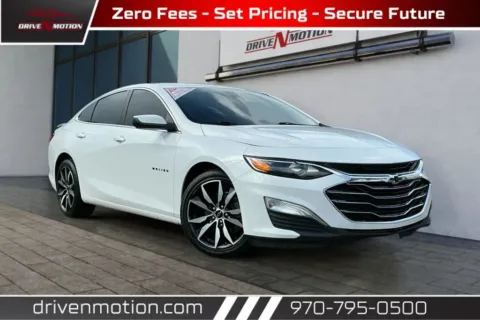 White 2020 Chevrolet Malibu RS Sedan 4D for sale in Greeley, CO