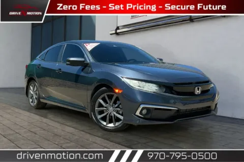 Gray 2021 Honda Civic EX Sedan 4D for sale in Greeley, CO