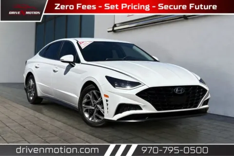 White 2022 Hyundai Sonata SEL Sedan 4D for sale in Greeley, CO