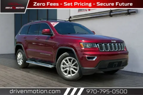 Red 2021 Jeep Grand Cherokee Laredo X Sport Utility 4D for sale in Greeley, CO