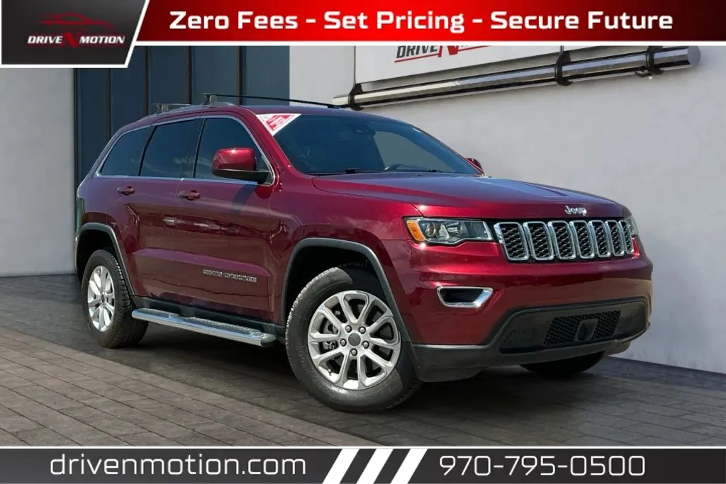 Red 2021 Jeep Grand Cherokee Laredo X Sport Utility 4D for sale in Greeley, CO
