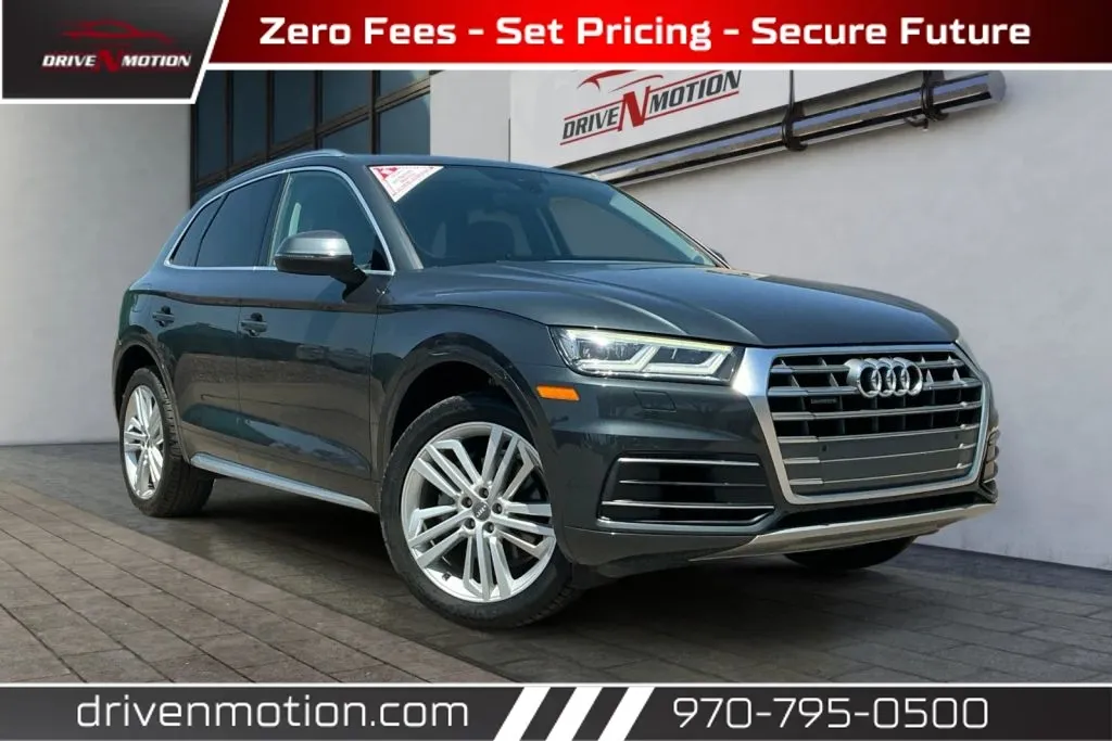 Gray 2018 Audi Q5 Premium Plus Sport Utility 4D for sale in Greeley, CO